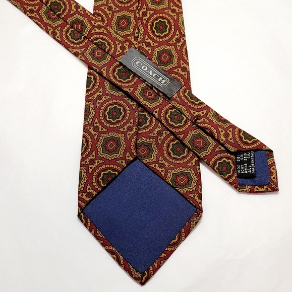COACH NECKTIE 100% Silk (LUXURY) - Picture 2 of 4